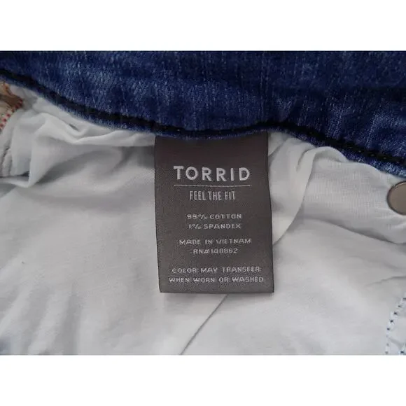 Torrid denim shorts size 20 - Picture 5 of 6